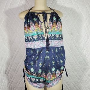 O'Neill women's romper size Large floral